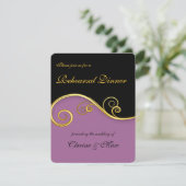 Elegant repetitie kaart (Staand voorkant)