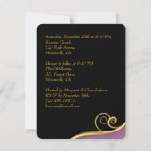 Elegant repetitie kaart (Achterkant)