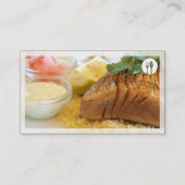 Elegant Restaurant Visitekaartje (Achterkant)