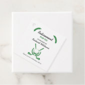 Elegant Retirement Golf Club krans thema feest Bedankjes Labels (In situ)