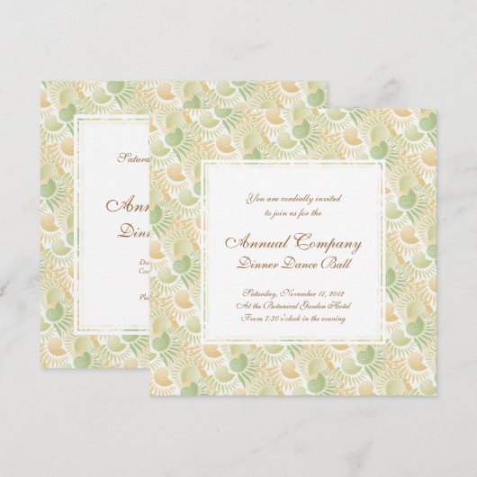 Elegant Retro Art Deco Roaring Twenties Miami Chic Kaart (Voorkant / Achterkant)