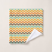 Elegant Retro  Chevron Pattern Bad Handdoek (Wasdoekje)