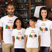 Elegant retro Christmas ornaments family Romper