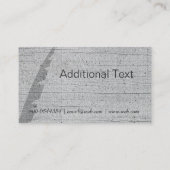 Elegant Retro  Feather Quill Writer Visitekaartje (Achterkant)