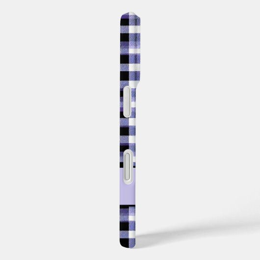 Elegant Retro Geruit Hoesje (Achterkant / Rechts)