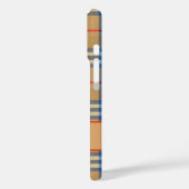 Elegant Retro Geruit Hoesje (Achterkant / Links)