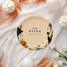 Elegant Retro Halloween Feest