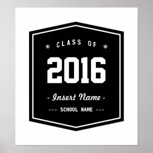Elegant Retro Klasse Poster