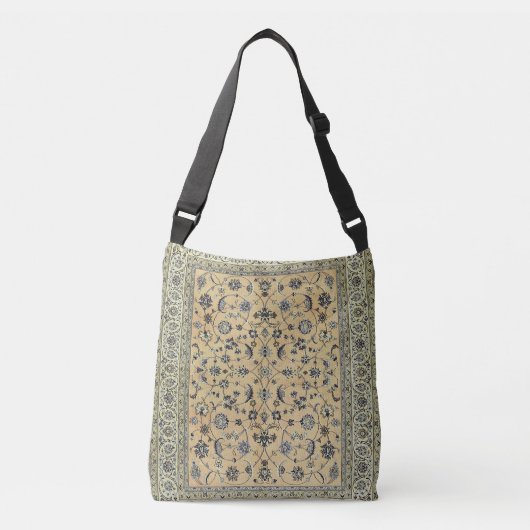 Elegant Retro Modern Perzisch Crossbody Tas (Voorkant)