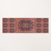 Elegant Retro Modern  Perzisch Yogamat (Voorkant (horizontaal))