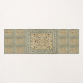 Elegant Retro Modern  Perzisch Yogamat (Voorkant (horizontaal))