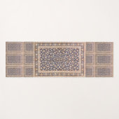 Elegant Retro Modern  Perzisch Yogamat (Voorkant (horizontaal))