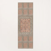 Elegant Retro Modern  Perzisch Yogamat (Achterkant)