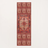 Elegant Retro Modern Perzisch Yogamat (Achterkant)