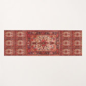 Elegant Retro Modern Perzisch Yogamat (Voorkant (horizontaal))