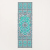 Elegant Retro Modern  Perzisch Yogamat (Achterkant)