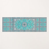 Elegant Retro Modern  Perzisch Yogamat (Voorkant (horizontaal))