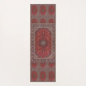 Elegant Retro Modern  Perzisch Yogamat (Achterkant)
