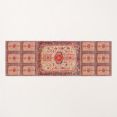 Elegant Retro Modern  Perzisch Yogamat (Voorkant (horizontaal))