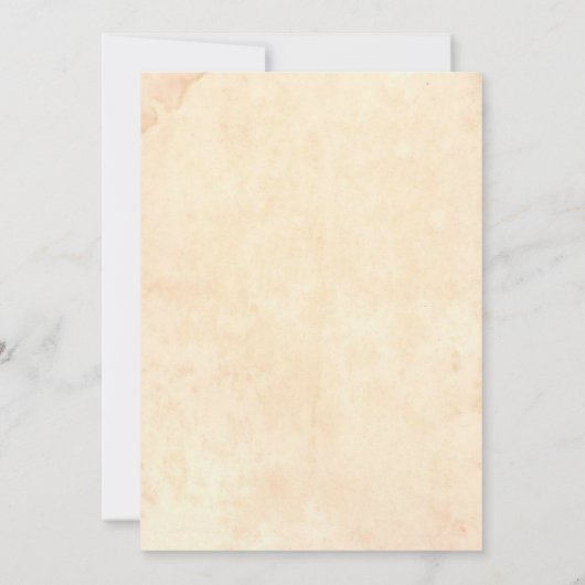 Elegant Retro Old Romantic Wedding Save the Date Kaart (Achterkant)