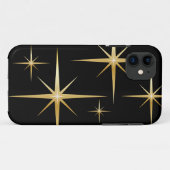 Elegant Retro Starburst iPhone 5/5S Hoesje (Achterkant (horizontaal))