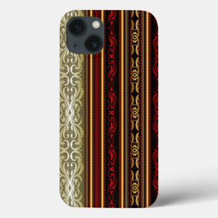 Elegant Retro Stripe Lace Case-Mate iPhone Case