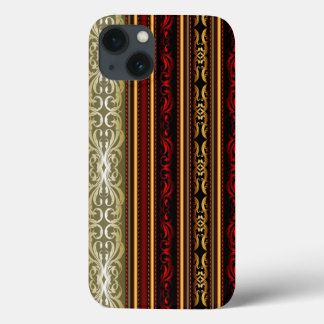 Elegant Retro Stripe Lace Case-Mate iPhone Case