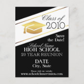 Elegant reünie ontwerp. briefkaart (Voorkant)