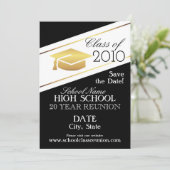 Elegant reünie ontwerp. kaart (Staand voorkant)