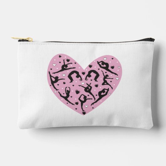 Elegant Rhythmic Gymnastics Two-Sided Make up Etui (Voorkant)