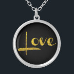 *~* Elegant Rich Gold Glitter Love Ketting<br><div class="desc">JEWELRY MET INTENTION (R) Als professionele afstandsheelkundige spirituele energiegenezer sinds 2001, heb ik geleerd, ontwikkeld en gebruik gemaakt van de kracht van de intentie om energie te genezen. Al mijn JEWELRY MET INTENTIE (R) draagt de genezende energie van positieve manifestatie. Deze geweldige zilveren genezingsenergie LOVE-ketting is klaar om uw eigen...</div>