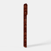 Elegant Rich Mahogany Gepersonaliseerde iPhone 15  Case (Rechterkant)
