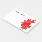 Elegant River Lily/Hesperantha Coccinea Post-it® Notes (Schuin)