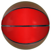 Elegant rode gradiënt basketbal (Voorkant)