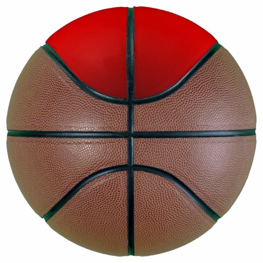 Elegant rode gradiënt basketbal (Rechts)