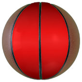 Elegant rode gradiënt basketbal (Verticaal)