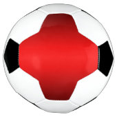 Elegant rode gradiënt voetbal (Gedraaid)