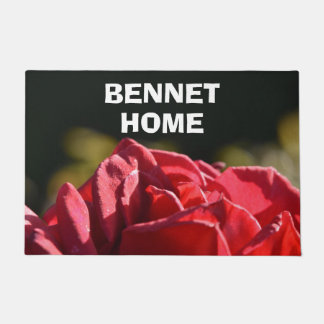 Elegant   Rode Rozenfamilie Groot Deurmat