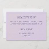 Elegant roest dusty blue rozen floral bruiloft kaart (Achterkant)