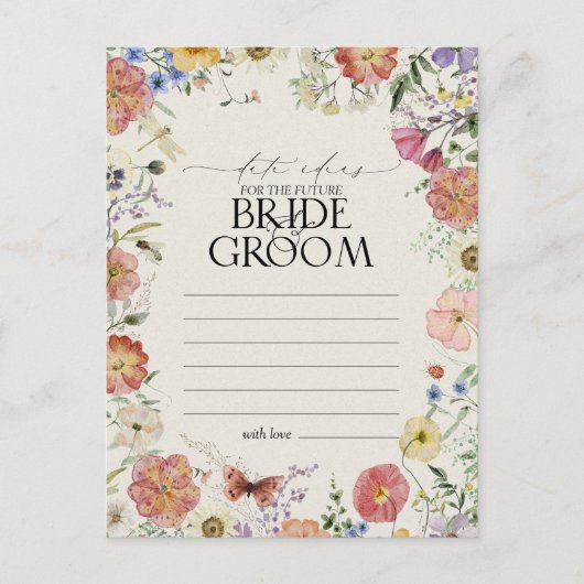 Elegant Roest Sinaasappel Waterverf Bloemen Datum  Briefkaart (Voorkant)