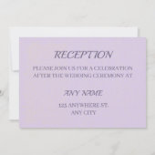 Elegant roestblauw roos floraal save the date (Achterkant)