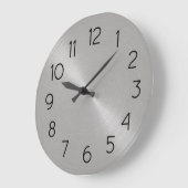 Elegant roestvrij staal grote klok (Hoek)