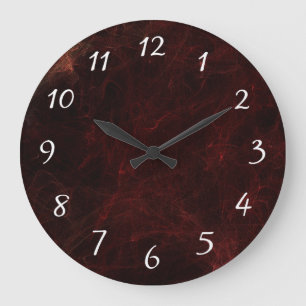 Elegant roken- en brandslingerontwerp grote klok