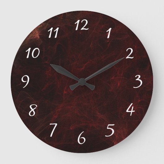 Elegant roken- en brandslingerontwerp grote klok (Voorkant)