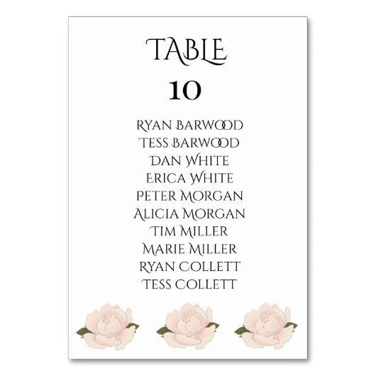 Elegant Romantic Blush Pink Floral Blossom Kaart (Achterkant)