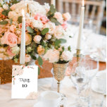 Elegant Romantic Blush Pink Floral Blossom Kaart<br><div class="desc">Eenvoudig elegant, romantisch ontwerp biedt bloemen met een wazige roze waterverf met zachte kleuren en botanische accenten. Deze tabelkaartnummers vormen de perfecte aanvulling op elke trouwreceptie en bieden een eenvoudige en stijlvolle manier om uw gasten te helpen hun zitplaatsen te vinden. Dit tabelkaartnummer kan worden aangepast aan uw specifieke trouwbehoeften....</div>