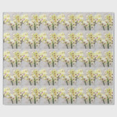 Elegant Romantic Cream & Lila Orchids in stijl wi Cadeaupapier (Vlak)