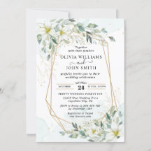 Elegant Romantic Eucalyptus Greenery - F001 Invita