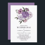Elegant Romantic Floral Waterverf Spring Wedding Kaart<br><div class="desc">OVER DIT ONTWERP. Elegant Romantic Floral Waterverf Spring Wedding Invitation Sjabloon door Eugene_Design. Creëer je eigen feestdag voor een trendy bruiloft door dit moderne ontwerp aan te passen. Klik om (1) de tekst van de sjabloon en (2) kleuren te personaliseren en te veranderen, van een grote verscheidenheid van (1) document...</div>