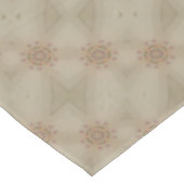 Elegant Romantic Kaleidoscopic Flowers Tafelkleed (Gekanteld)